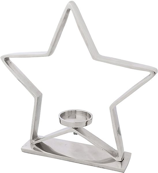 Creativ deco Kerzenhalter Weihnachtsdeko (1 St), günstig online kaufen