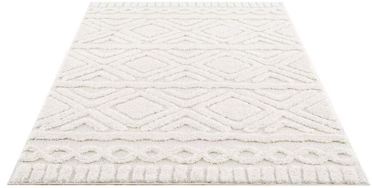 Carpet City Hochflor-Teppich Focus 3382, rechteckig, Höhe: 20 mm, Boho-Tepp günstig online kaufen