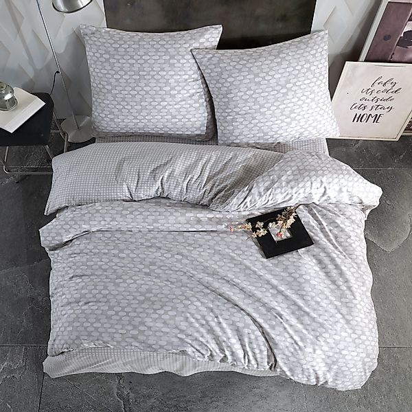 Nordqueen Bettwäsche Nordqueen Ranforce Bettwäsche Set günstig online kaufen