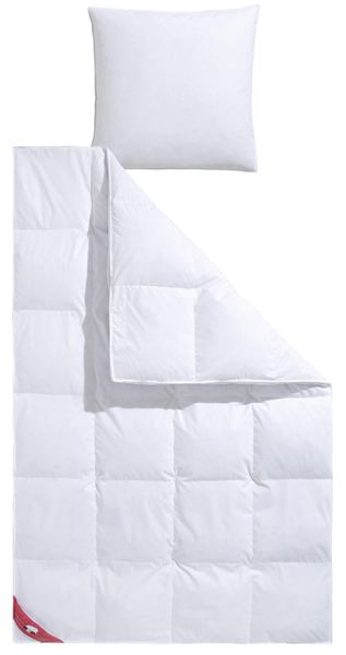 RIBECO Federbettdecke Emily, Füllung: 100% Federn, günstig online kaufen