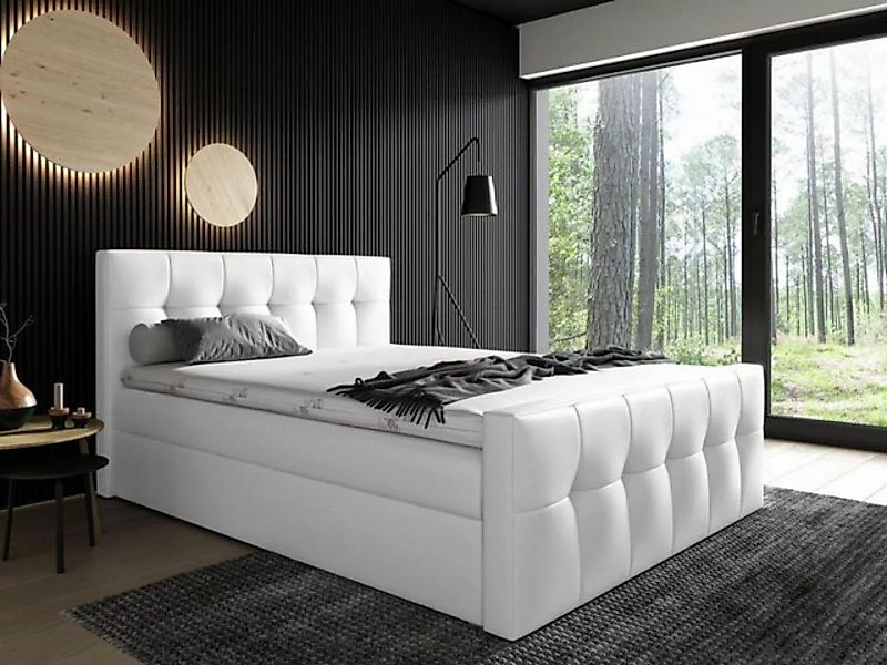 JVmoebel Bett, Boxspring Bett Schlafzimmer Betten 200x200 Polsterbett Desig günstig online kaufen