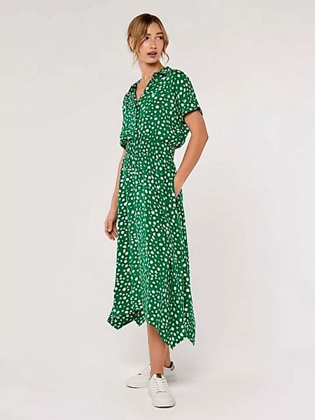 Apricot Midikleid Painterly Dot Smocked Dress, (1-tlg) mit gesmokter Taille günstig online kaufen