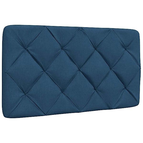 vidaXL Kopfteil Kopfteil-Kissen Blau 80 cm günstig online kaufen