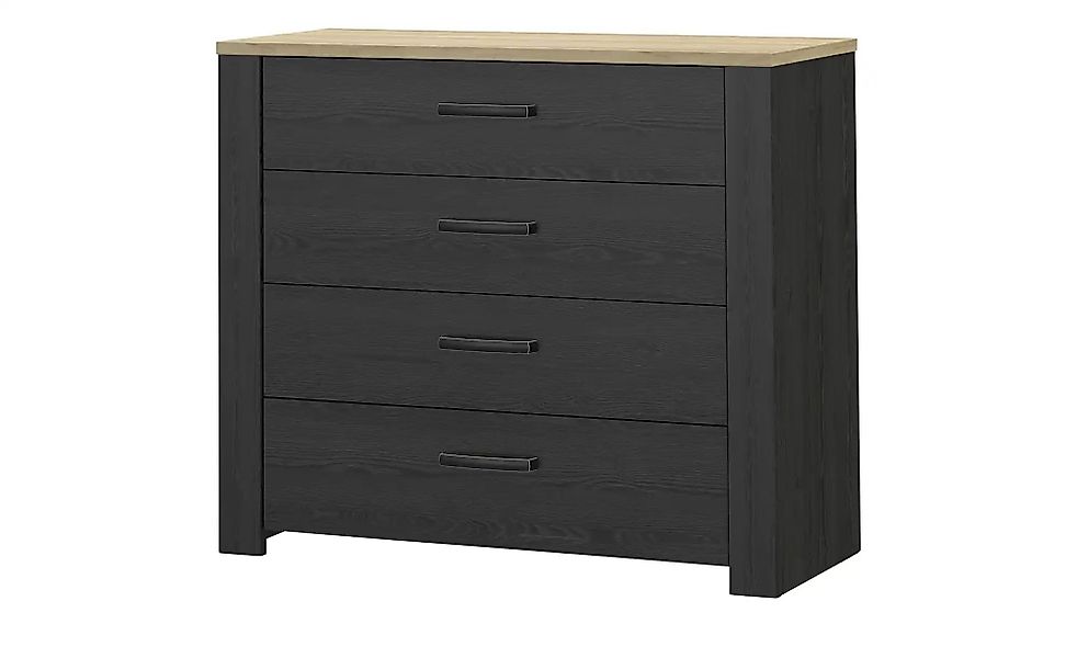 Schubkastenkommode  Toneo ¦ schwarz ¦ Maße (cm): B: 102 H: 87 T: 42.0 Kommo günstig online kaufen