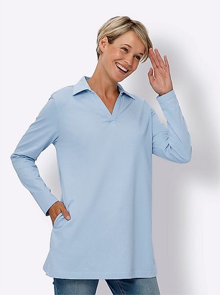 Sieh an! T-Shirt Longshirt Langarm günstig online kaufen