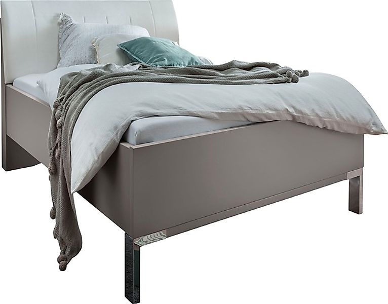 WIEMANN Futonbett »Monaco, Bettgestell, Bettrahmen, komfortables Polsterkop günstig online kaufen