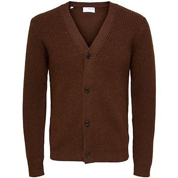 Selected  Strickjacken 16086753 SLHUTAH-SHAVED CHICOLATE günstig online kaufen