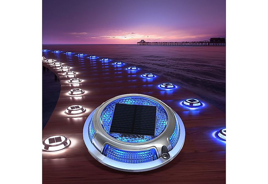 Elegear LED Solarleuchte 4/8 Stück Solarlampen Außen, Gartenleuchte für Weg günstig online kaufen