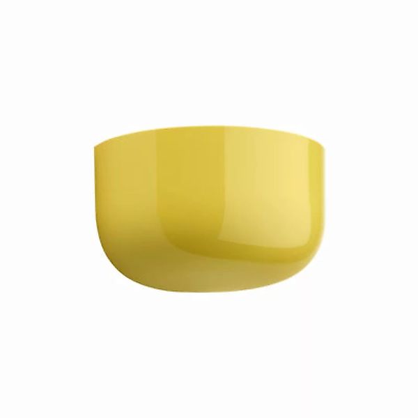 Wandleuchte Bellhop Wall Up plastikmaterial gelb / LED - Polycarbonat / L 1 günstig online kaufen