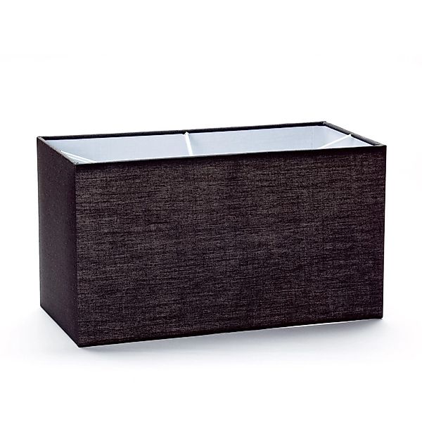 Orion Lightstyle Lampenschirm Rechteckig 32 x 16 x 18 cm Schwarz günstig online kaufen