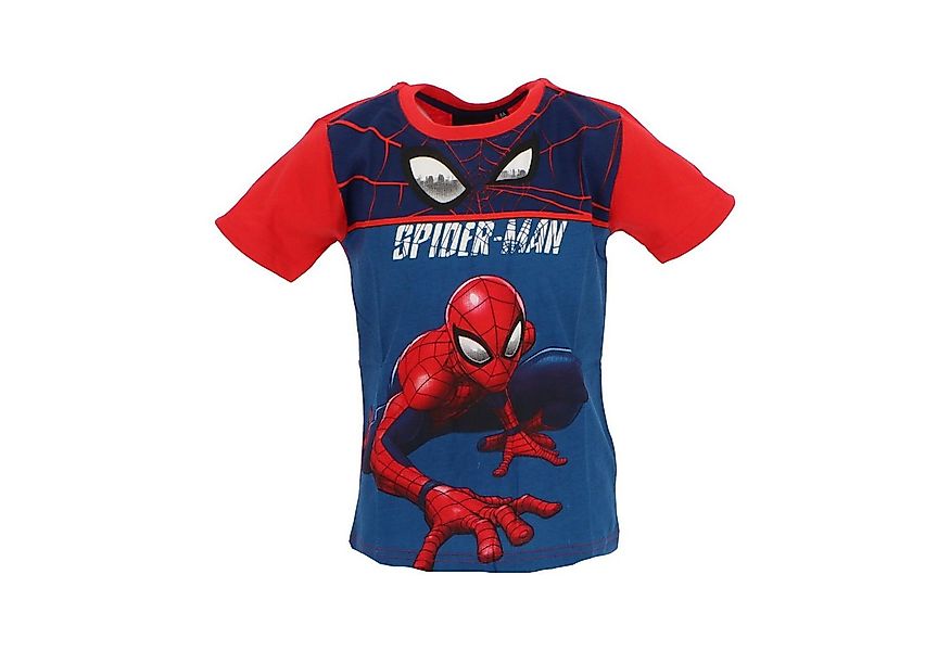 Spiderman T-Shirt Spiderman Klassisches Kurzarm T Shirt aus weichem Stoff günstig online kaufen