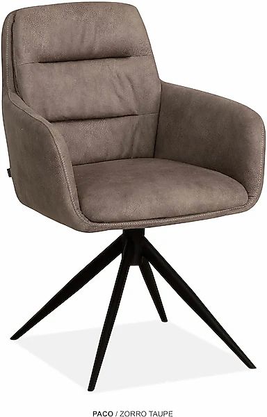 OMG Design Esszimmerstuhl »Paco« (Set) 2 Stk.Drehstuhl mit auto-return, Arm günstig online kaufen
