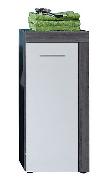 ebuy24 Badezimmerspiegelschrank MiamiMaine Bad Standtype Stauraum 1 Tür rau günstig online kaufen
