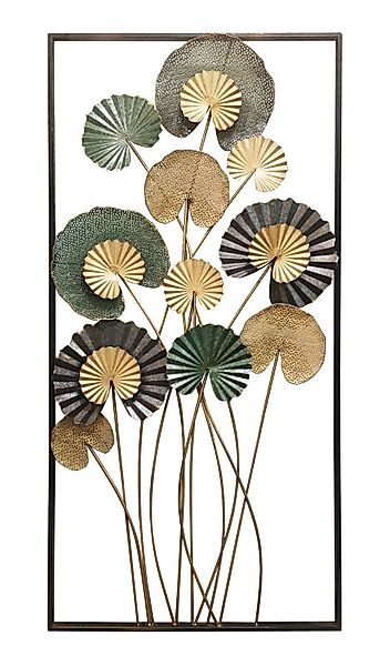 Dekoleidenschaft Metallbild 3D Wandbild "Blätter" oder günstig online kaufen
