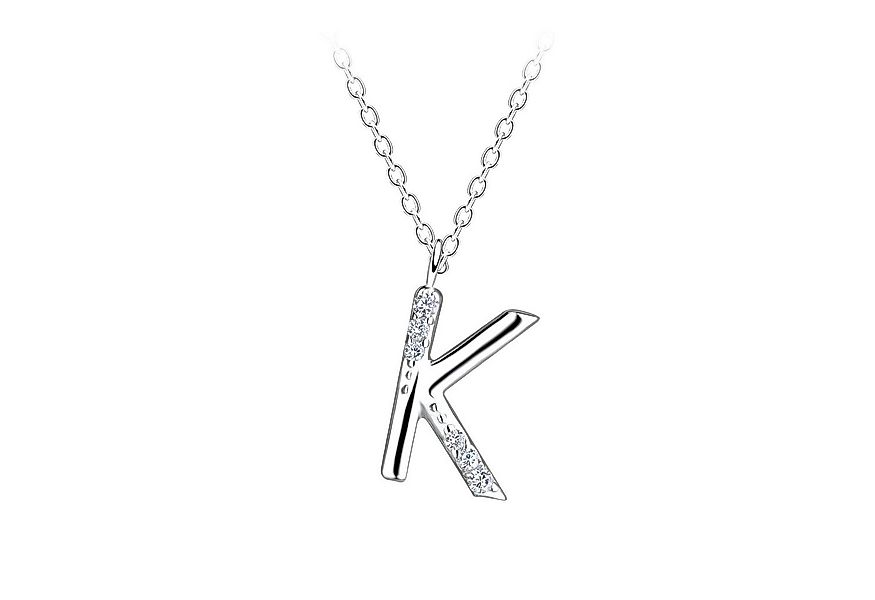 ALEXANDER YORK Kette mit Anhänger Buchstabenanhänger K, 2-tlg., 925 Sterlin günstig online kaufen