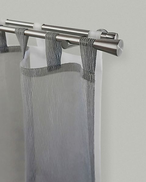 GARESA Gardinenstange "ROSA" Ø 16 mm 2 läufig-läufig Wunschmaßlänge;Träger; günstig online kaufen