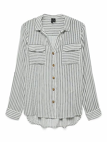 Vero Moda Hemdbluse "VMBUMPY L/S SHIRT NEW WVN GA NOOS" günstig online kaufen