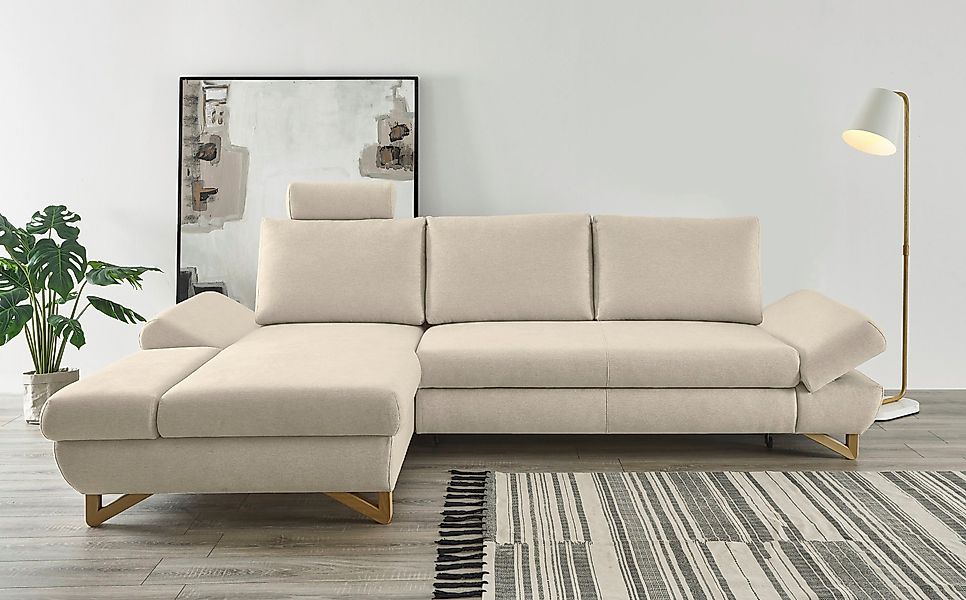INOSIGN Schlafsofa City/Giron, komfortable Bettfunktion (Liegefläche günstig online kaufen