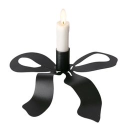 MF Kerzenhalter Kerzenhalter Red Bow Schleifen günstig online kaufen