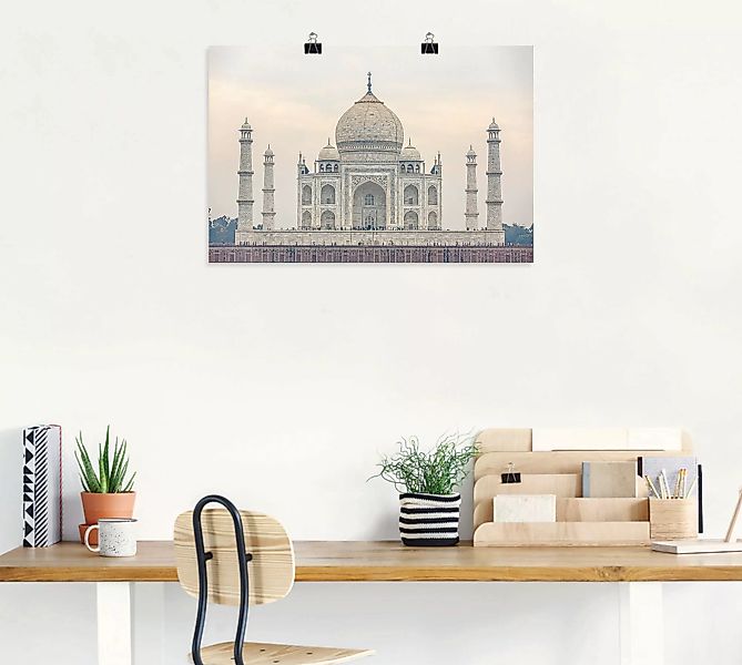 Artland Wandbild "Taj Mahal", Gebäude, (1 St.) günstig online kaufen