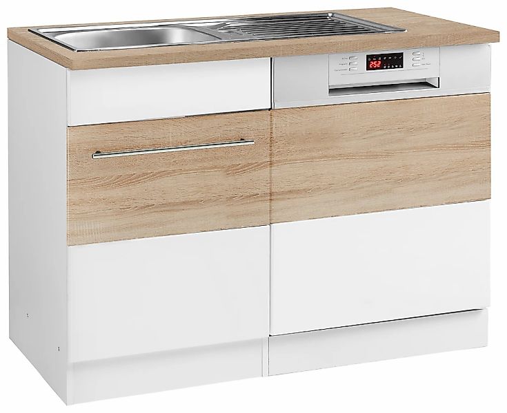 HELD MÖBEL Spülenschrank "Trient", 110 cm breit, inkl. Tür/Socke für Einbau günstig online kaufen