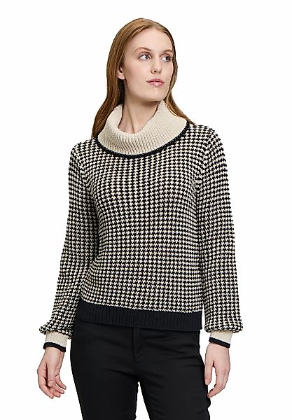 Betty&Co Strickpullover "Betty & Co Damen Strickpullover mit Kragen", (1 tl günstig online kaufen