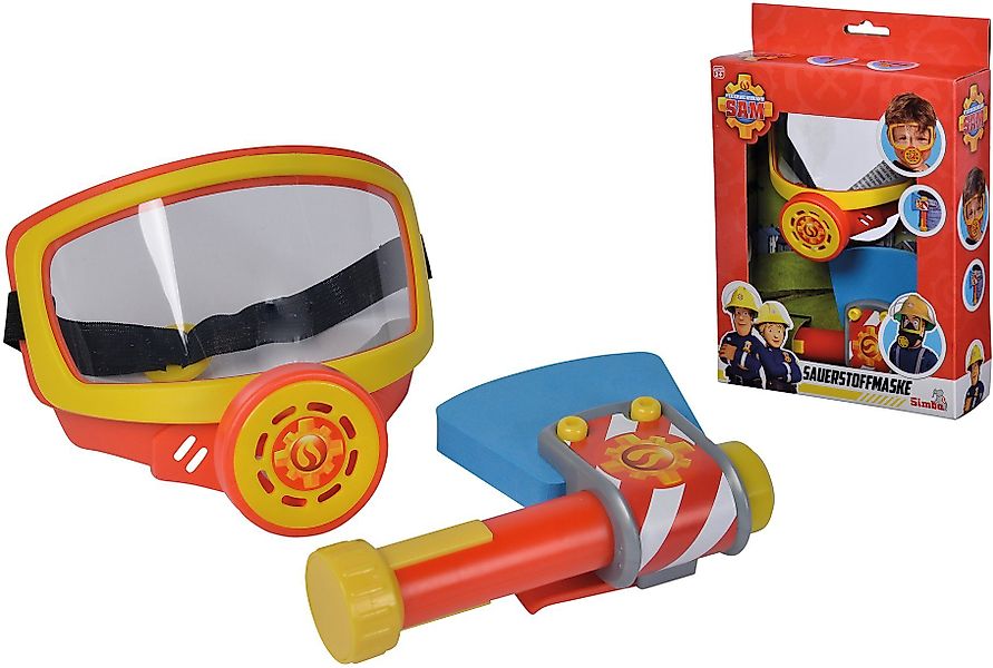 SIMBA Spielzeug-Sauerstoffmaske Feuerwehrmann Sam, Feuerwehr Sauerstoffmask günstig online kaufen
