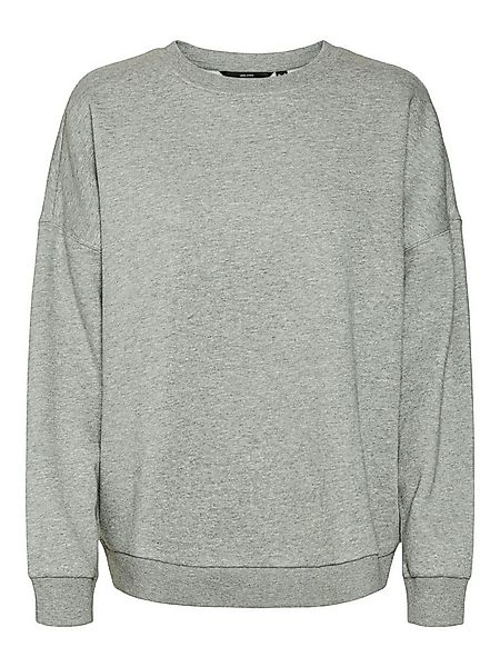 Vero Moda Longpullover loose fit Rundhals Langarm Basic VMSONJA LS SWEAT JR günstig online kaufen