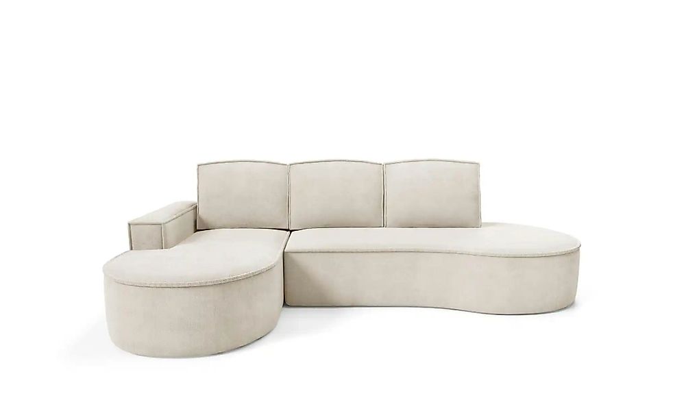 Ecksofa  Flow ¦ beige ¦ Maße (cm): B: 277 H: 88 Polstermöbel > Sofas > Ecks günstig online kaufen
