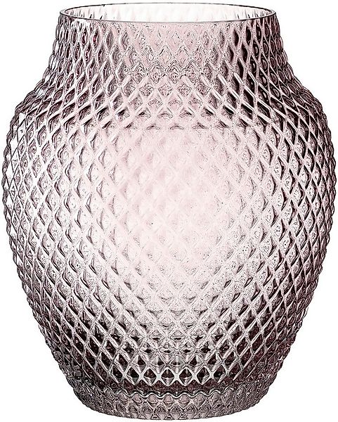 LEONARDO Tischvase Dekovase POESIA, Relief-Optik, in bauchiger Form (1 St), günstig online kaufen