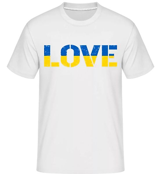 Love Ukraine · Shirtinator Männer T-Shirt günstig online kaufen