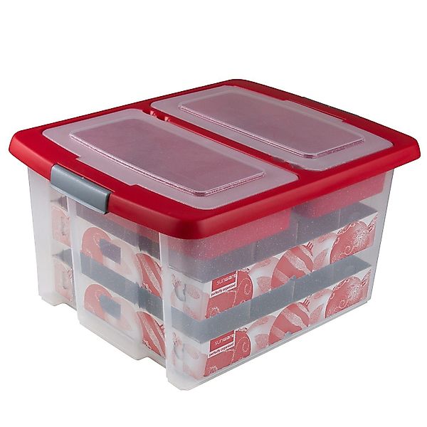 Sunware Aufbewahrungsbox Weihnachtskugelbox NESTA 32 Trays günstig online kaufen