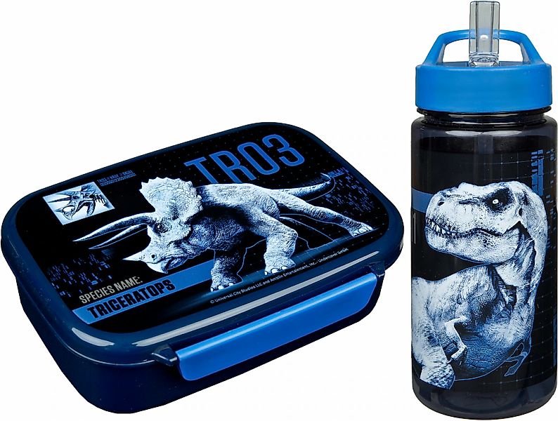Scooli Lunchbox "Brotdose & Trinkflasche, Jurassic World" Set, 2 Stk. tlg. günstig online kaufen