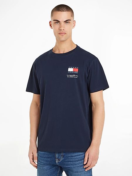 Tommy Jeans T-Shirt TJM SLIM 2PACK S/S FLAG DNA TEE (Packung, 2er) mit groß günstig online kaufen