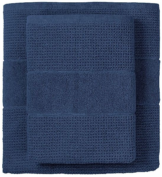 Schiesser Duschtücher "Turin aus 100% Baumwolle in dezenter Reiskornoptik" günstig online kaufen