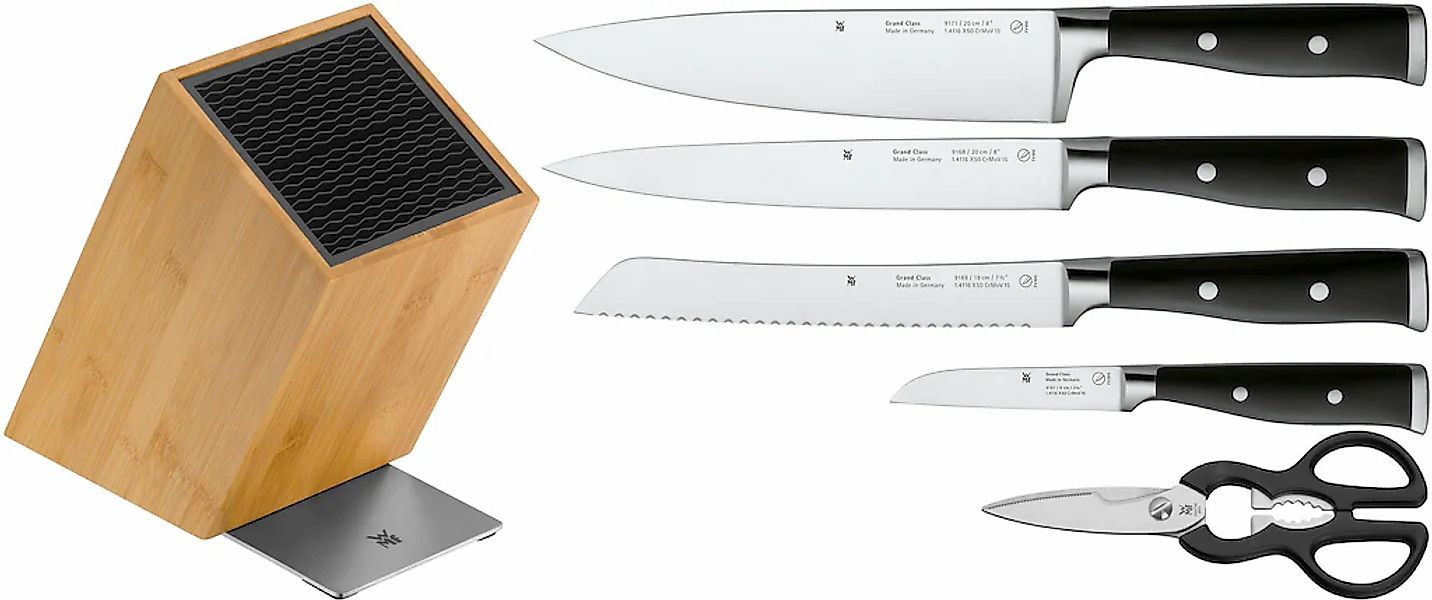 WMF Messerblock »Grand Class«, 6 tlg., FlexTec Messerblock, handgeschmiedet günstig online kaufen