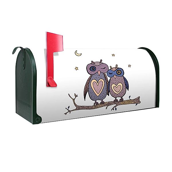 Banjado Amerikanischer Briefkasten Grün 48x22x16cm US Mailbox Letterbox Pos günstig online kaufen