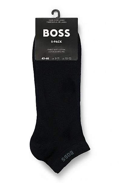 BOSS Sneakersocken "5P AS Uni CC", (Packung, 5 Paar), mit BOSS Label günstig online kaufen