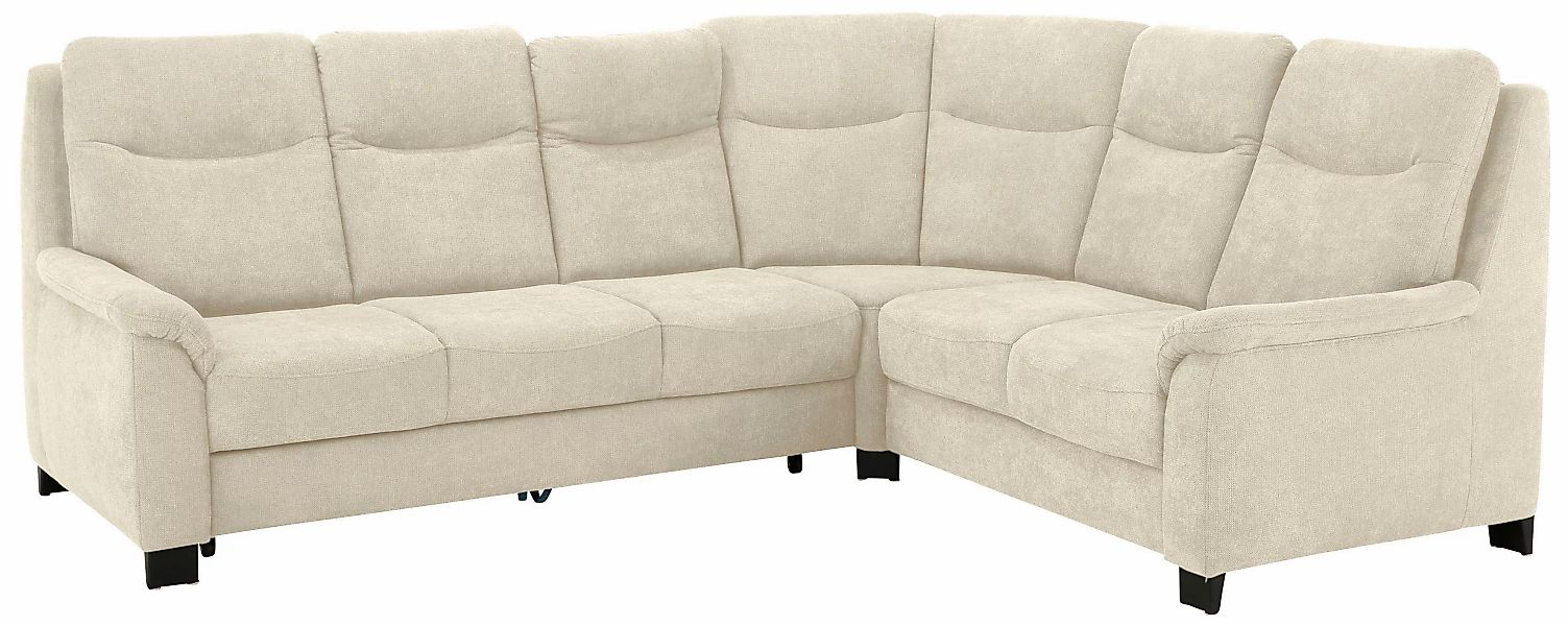 Home affaire Ecksofa »Boccaccio L-Form«, mit Federkern, incl. Kopfteilverst günstig online kaufen