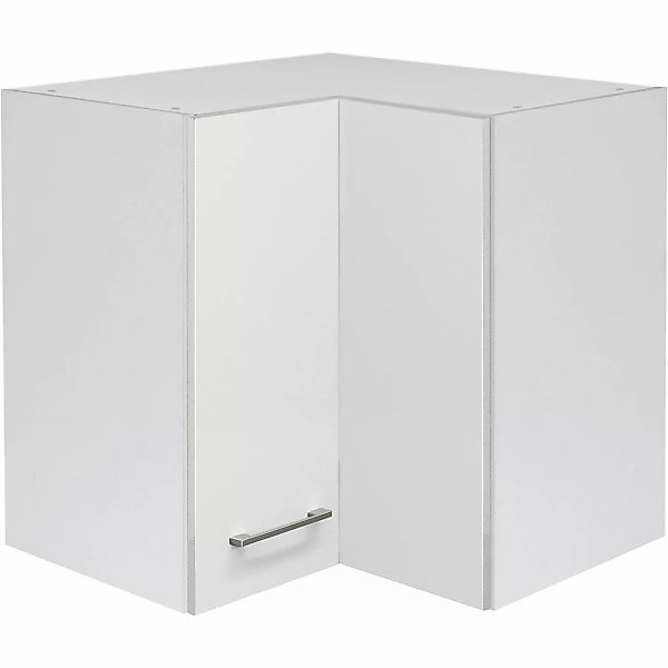 Flex-Well Exclusiv Eck-Hängeschrank Joelina 60 x 60 cm Weiß günstig online kaufen