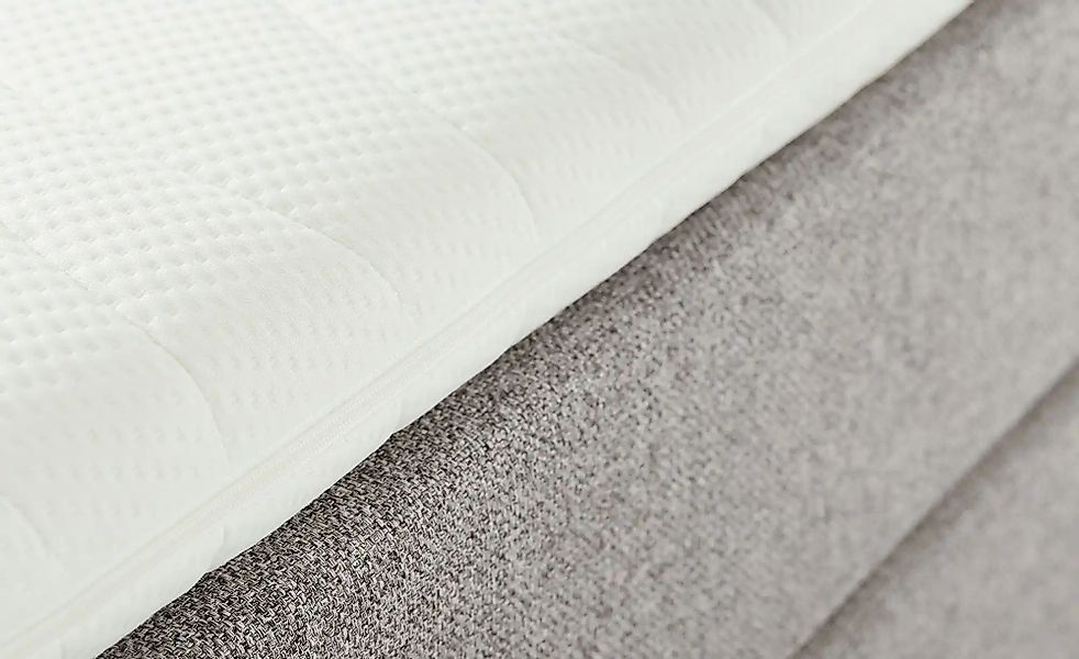Wohnwert Boxspringbett  Dormian Boro ¦ grau ¦ Maße (cm): B: 180 H: 112 Bett günstig online kaufen