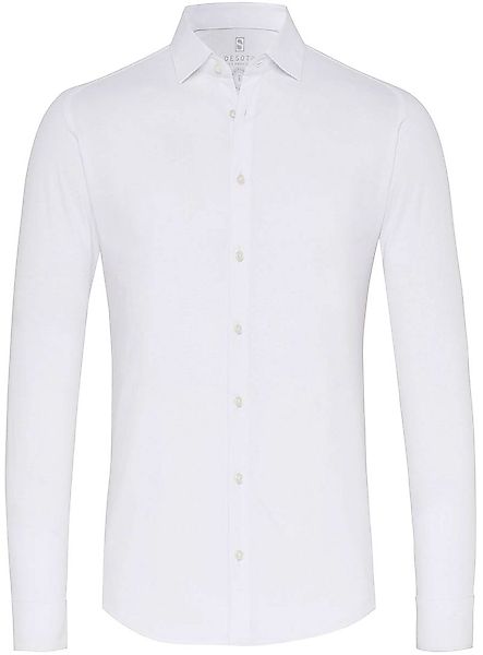 Desoto Hemd Bügelfrei Jersey Weiß - Größe XS günstig online kaufen