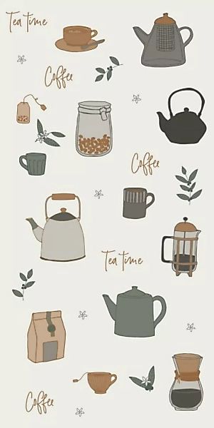 Serviette Tea Time/Coffee günstig online kaufen