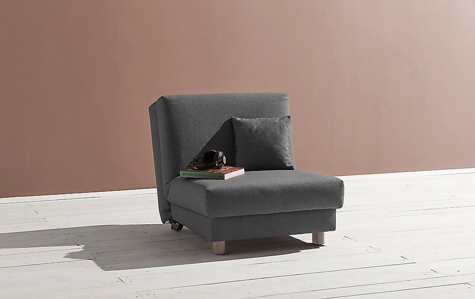 ell + ell Schlafsofa "Enny", Liegefläche Breite 80 cm, Liegehöhe 40 cm, Füß günstig online kaufen