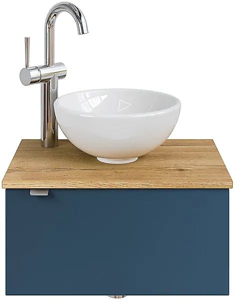Saphir Waschtisch "Serie 6915 Waschschale mit Unterschrank für Gästebad, Gä günstig online kaufen