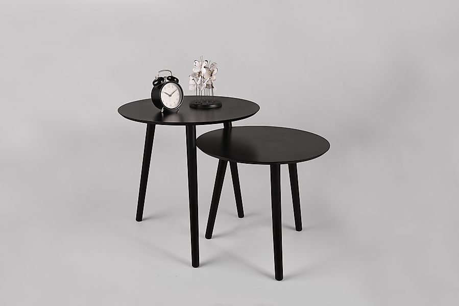 MIRRORS AND MORE Beistelltisch "Vilana" Set, 2 Stk. tlg. schlichte Farbgebu günstig online kaufen