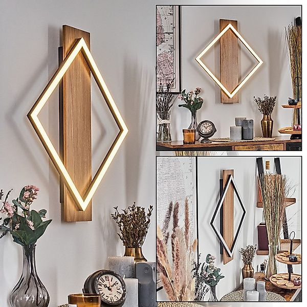 hofstein Wandleuchte Wandlampe aus Metall/Kunststoff in günstig online kaufen