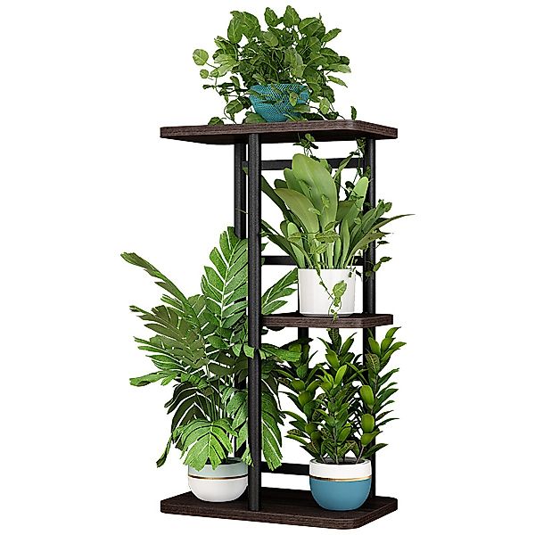 GarveeMore Blumenständer Neu Pflanzenständer Metall Blumenregal günstig online kaufen