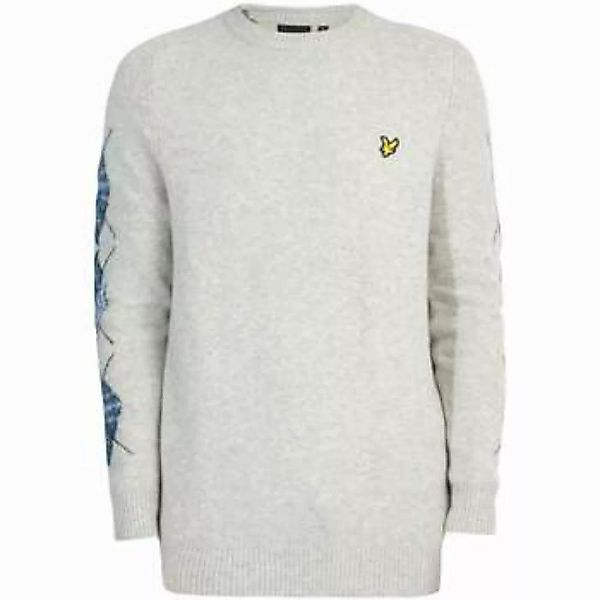 Lyle & Scott  Pullover Strick mit Argyle-Ärmeln günstig online kaufen