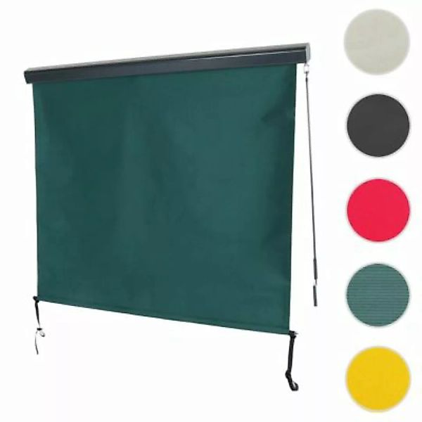 HWC Mendler Vertikalmarkise, 250x180cm blau-grün blau/grün günstig online kaufen